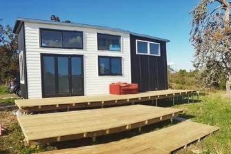 The Tiny Motor Home of Their Dreams: A Couple's Total DIY Project
