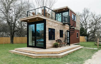 Exploring The Helm, A Two-Story Shipping Container Tiny House