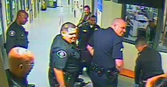 Officers' Laughter Stopped When They Discovered Who the Old Lady's Son Was
