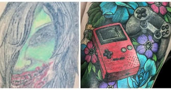 When Impulsive Tattoos Turn into Something Better: Inspiring Tattoo Makeovers
