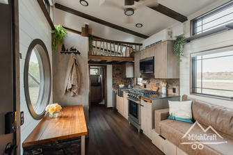 Check out the sleek and spacious Lisa: a 30ft modern tiny home