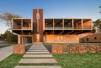 Musician's Dream Home: A Unique, Two-Story Shipping Container House with a Recording Studio