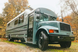 From Rusty to Homey: Incredible DIY Transformation of A Decades-Old Bus
