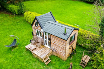 Teenager Builds A Charming and Functional Tiny House For Only $6,000