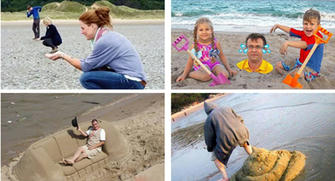 29 Hilariously Awkward Beach Moments Ever Captured